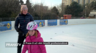 V Praze 8 učí děti bruslit profesionálové
