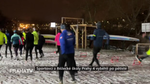 Sportovci z Běžecké školy Prahy 4 vyběhli po pětisté