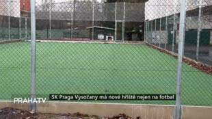 SK Praga Vysočany má nové hřiště nejen na fotbal