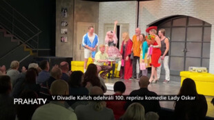 V Divadle Kalich odehráli 100. reprízu komedie Lady Oskar