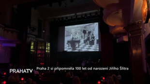 Praha 2 si připomněla 100 let od narození Jiřího Šlitra