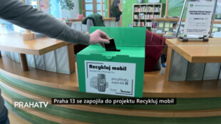 Praha 13 se zapojila do projektu Recykluj mobil
