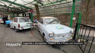 Legenda z duroplastu Trabant má v Praze své muzeum