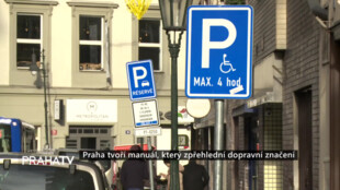 Praha tvoří manuál, který zpřehlední dopravní značení