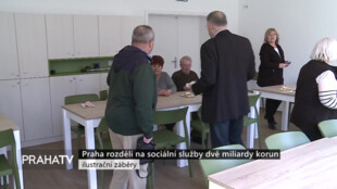 Praha rozdělí na sociální služby dvě miliardy korun