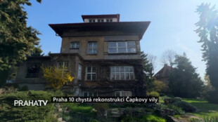 Praha 10 chystá rekonstrukci Čapkovy vily