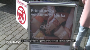 V Praze proběhla jarní primátorská sbírka potravin