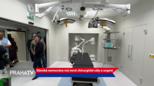 Slánská nemocnice má nové chirurgické sály a urgent