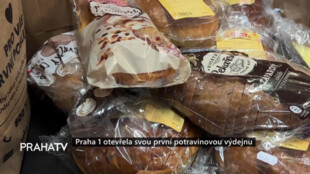 Praha 1 otevřela svou první potravinovou výdejnu