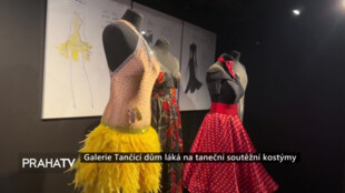 Galerie Tančící dům láká na taneční soutěžní kostýmy