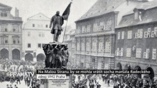 Na Malou Stranu by se mohla vrátit socha maršála Radeckého