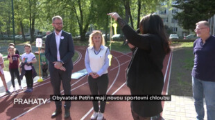 Obyvatelé Petřin mají novou sportovní chloubu