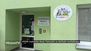 Hřiště Mateřské školy Palouček se dočkalo revitalizace