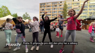 Praha 15 připravila pro děti den plný her a zábavy