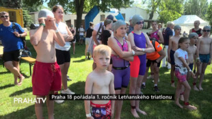 Praha 18 pořádala 1. ročník Letňanského triatlonu