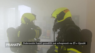 Dobrovolní hasiči prověřili své schopnosti na ZŠ v Újezdě