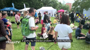 V parku Na Pankráci proběhl 11. ročník PesFestu