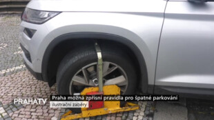 Praha možná zpřísní pravidla pro špatné parkování