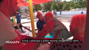 Turnaj v pétanque o pohár starosty senioři berou vážně