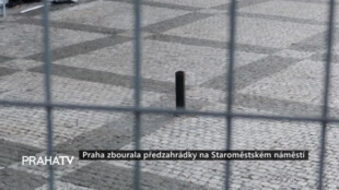 Praha zbourala předzahrádky na Staroměstském náměstí