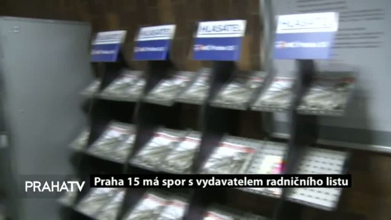 Praha 15 má spor s vydavatelem radničního listu