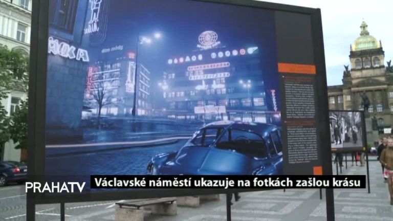 Václavské náměstí ukazuje na fotkách zašlou krásu