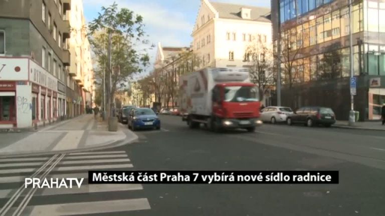 Městská část Praha 7 vybírá nové sídlo radnice
