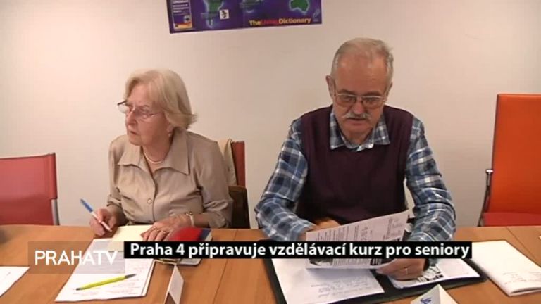 Praha 4 připravuje vzdělávací kurz pro seniory