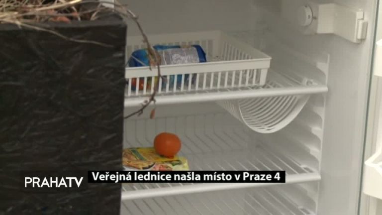 Veřejná lednice našla místo v Praze 4