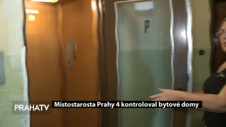 Městská část Praha 4 kontrolovala obytné domy