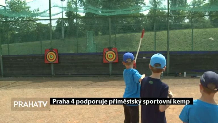 Praha 4 podporuje příměstský sportovní kemp