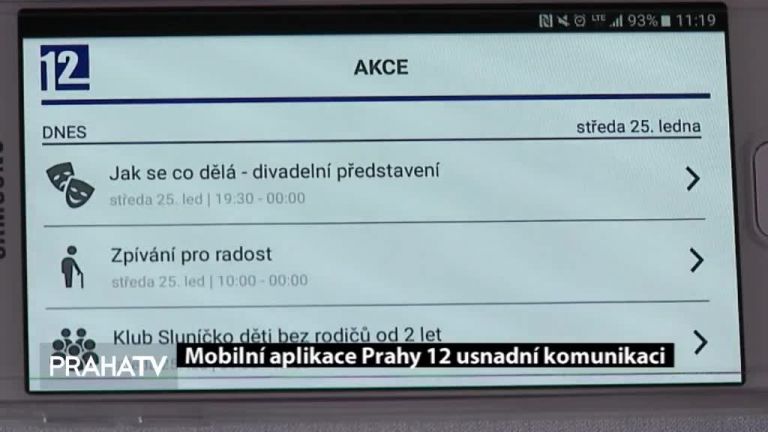 Mobilní aplikace Prahy 12 usnadní komunikaci