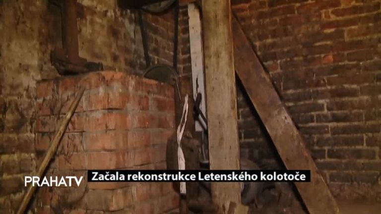 Začala rekonstrukce Letenského kolotoče
