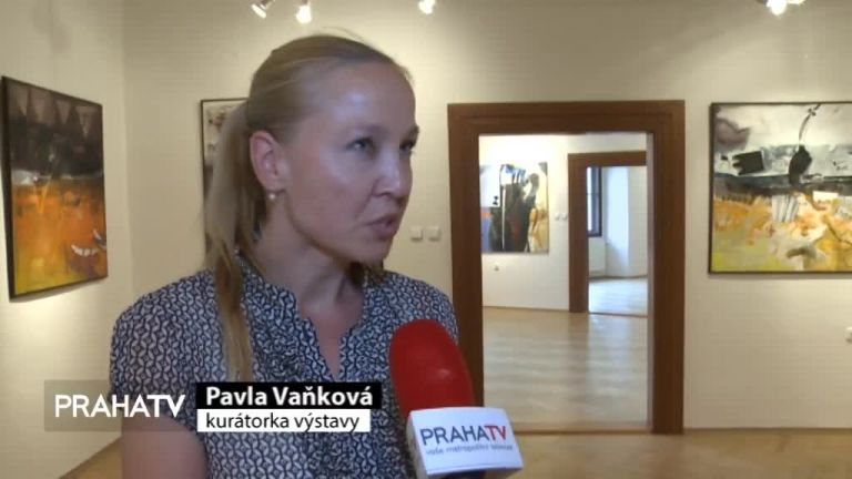 Ivana Svobodová vystavuje v Chodovské tvrzi