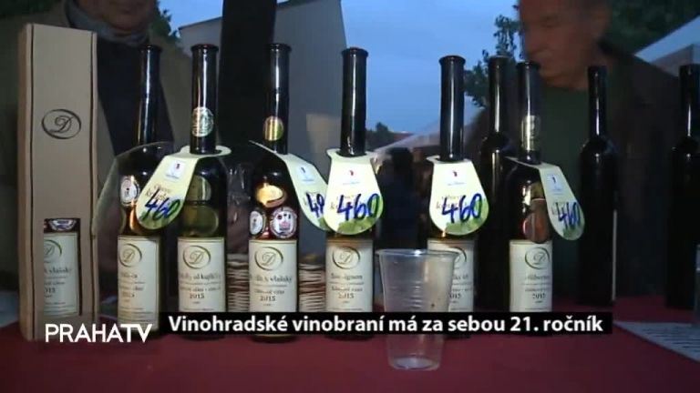 Vinohradské vinobraní má za sebou 21. ročník