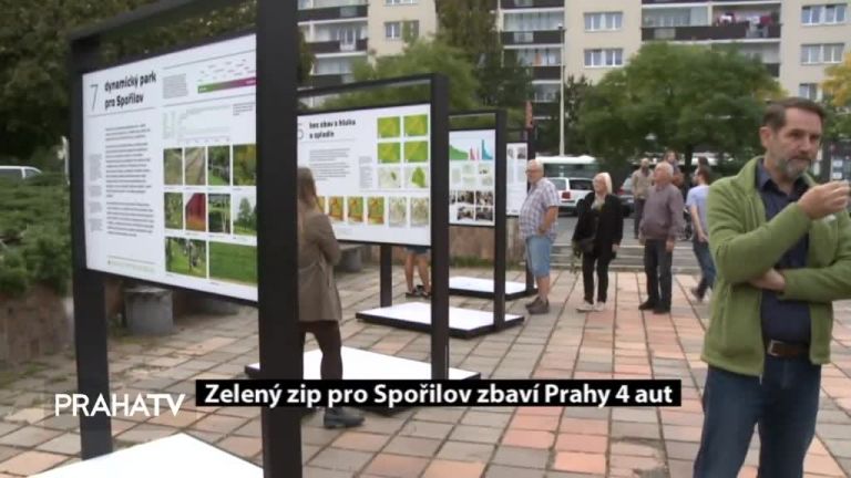 Zelený zip pro Spořilov zbaví aut Prahu 4