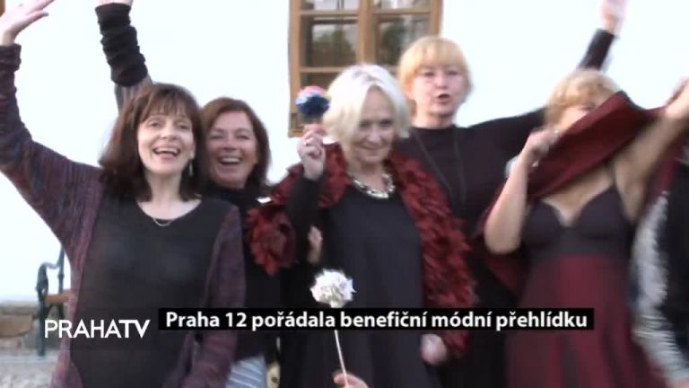 Praha 12 pořádala benefiční módní přehlídku