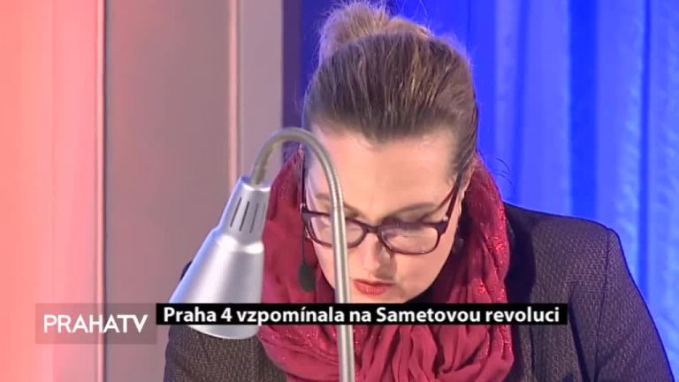 Praha 4 vzpomínala na Sametovou revoluci