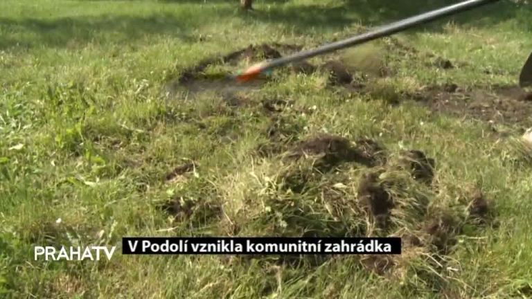 V Praze Podolí vznikla komunitní zahrádka