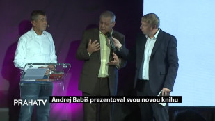 Andrej Babiš prezentoval svou novou knihu 